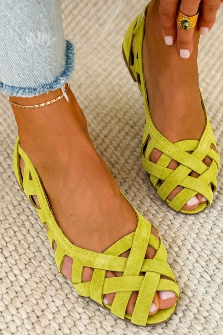 Caterina | Sandalias Veraniegas Trenzadas